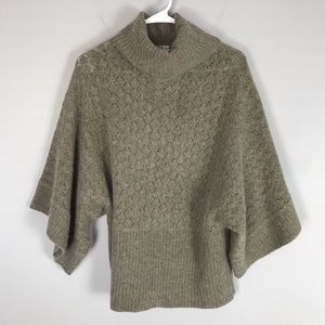 Jillian Jones wool rabbit hair sweater taupe